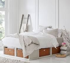 Find luxury home furniture, bathroom accessories, bedding sets, home lights & outdoor furniture at pottery barn. Stratton Storage Platform Daybed With Baskets Pottery Barn