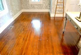 shine dull floors in minutes