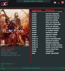 killing floor 2 trainer 17 v1068