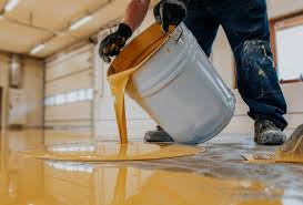 epoxy resins flooring safe work method