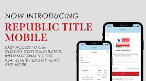 It covers errors made in connection with the title search and any prior. Introducing Republic Title Mobile Republic Title