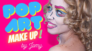 maquillaje pop art pop art makeup peakd