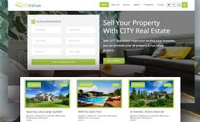 Multi Page Free Real Estate Marketplace Website Template