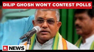 West bengal bjp chief dilip ghosh accused chief minister mamata banerjee of speaking. West Bengal Elections Bjp State Chief Dilip Ghosh Says Will Not Contest In This Polls Youtube