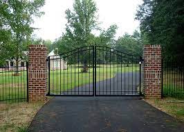 Builds driveways that look and perform beautifully. Driveway Gates Entrance Gates Heirloom Stair Iron Entrance Gates Driveway Brick Columns Driveway Farm Gate Entrance