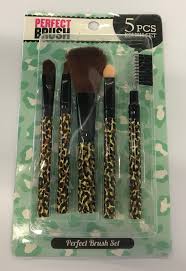 true color 5pc makeup kit brush set