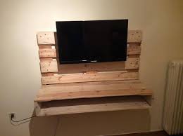 eco friendly pallets tv wall hanging