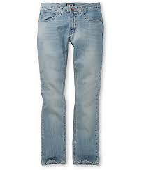 Free World Zeke Fit Light Blue Super Skinny Jeans Zumiez