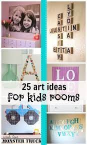 art ideas for kids rooms