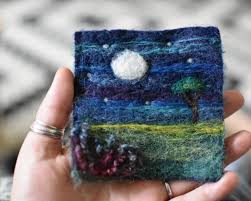 wet felting needle felting