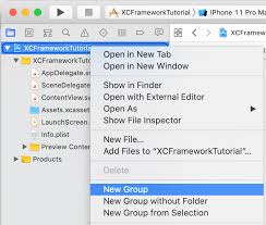 how to add xcframework to xcode project