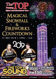 The observation deck on komtar's 60th floor offers a unique chance to cast your eye across the rooftops of penang towards the hills and ocean beyond. Enjoy Magical Snowfall And Fireworks At This Nye Countdown Party At The Top Penang Nestia