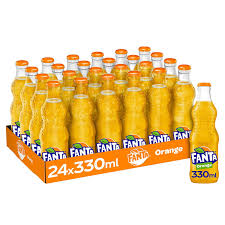 fanta orange 24 x 330ml gl bottles