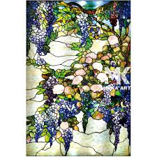 What is beyond it that can see in? Wisteria Stained Glass Bathroom Privacy Window Small Stained Glass Window Buy Stained Glass Bathroom Privacy Window Tiffany Glass Window Panel Small Stained Glass Window Panels Product On Alibaba Com