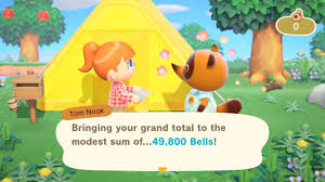 tom nook will be reinvesting back into