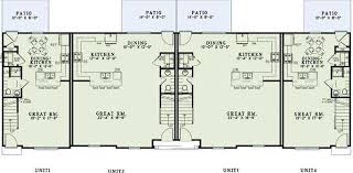 Small Apartment Complex Plan 3 Bed 2