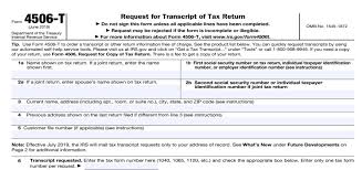 A tax appraisal influences the amount of your property taxes. 4506 T Form Irs Get Printable Tax Form 4506 T Download Sba 4506t In Pdf With Instructions