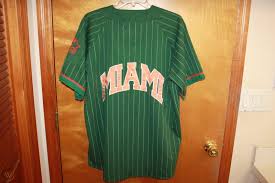 The miami hurricanes baseball team is the college baseball program that represents the university of miami. Starter 80s90s University Of Miami Hurricanes Baseball Jersey Shirt Sewn Large 1733882538