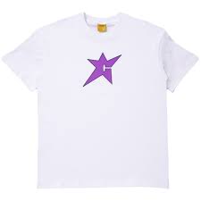 carpet c star logo tee in white