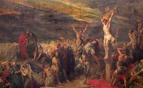 Image result for images Jesus Crucified Outside Jerusalem