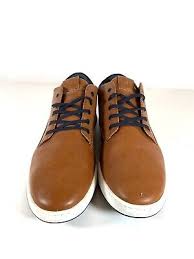 aldo men s brown leather cal shoes