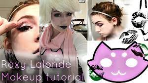 roxy lalonde makeup cosplay get ready