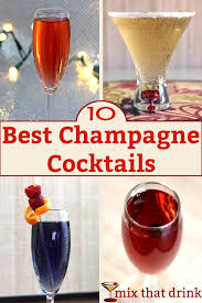 The champagne cocktail is a classic drink that's festive and elegant, perfect for celebration. 10 Best Champagne Cocktails Mix That Drink