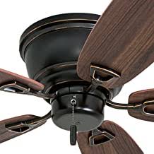 The flush mount ceiling fans, come in different styles and designs. Buy Honeywell Ceiling Fans 50516 01 Glen Alden Ceiling Fan 52 Oil Rubbed Bronze Online In Maldives B07dv6rm74