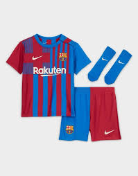 Enjoy a livestream from camp nou from 8pm cest for the reveal of the barça new kit for the 2021/22 season! Nike Fc Barcelona 2021 22 Home Kit Infant