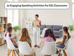 22 ening speaking activities for esl