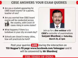 You can buy discounted cbse books by publishers like oswaal books and download free. Got Cbse Board Exam Queries Here S Your Chance To Ask Them Directly Nagpur News Times Of India