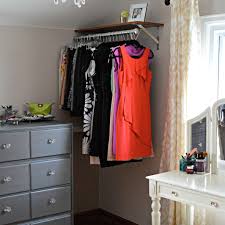 You can buy one from the store but making a diy version gives you the option to easily customize the height/length to fit your closet, plus it's inex… How To Store Clothes When You Don T Have A Closet