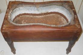 1930s vintage antique baby bathtub porcelain wash basin. Antique Victorian Baby Bath Table Wood Amp Steel 1925176059