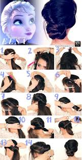 hairstyle tutorial inspired from disney