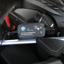 Charger for 9 volt lithium ion batteries. Shopbmwusa Com Bmw Advanced Battery Charging System With Alligator Clips