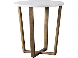 Zin Marble Round Side Table Lee Longlands