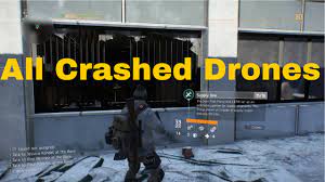 the division all 16 crashed drone