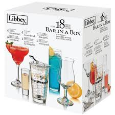 Libbey Mixologist 18 Piece Bar In A Box