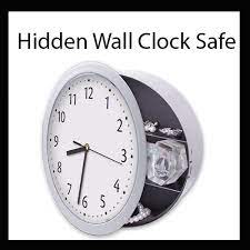 Wall Clock With Safe As Seen On Tv