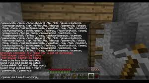 The easiest way to run a command in minecraft is within the chat window. How To Turn On Keep Inventory Youtube
