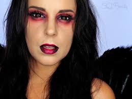 fallen angel halloween makeup tutorial