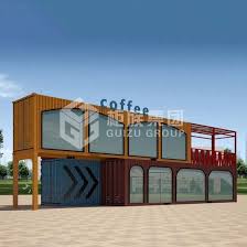 This shipping container home is open plan with plenty of glass to capture the outdoor views. Cheap Shipping Container Cafe Shipping Container Cafe Manufacturers Guizugroup Com