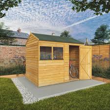 Adley 8 X 6 Overlap Reverse Apex Shed