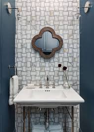 Let's have a look how you can rock such borders. 3 Bathrooms With Fun Tile And Fabulous Details Designed In 2021 Kitchen And Bath Remodeling Kitchen Bathroom Remodel Accessible Bathroom Remodel