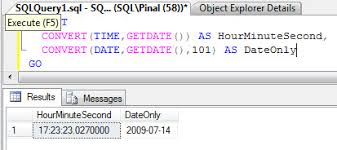 hour minute format from a datetime