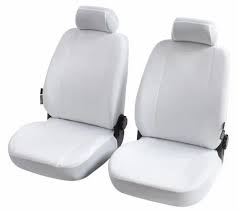 Front White Cotton Car Seat Cover At Rs