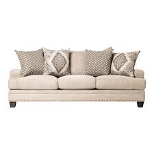 america katy chenille pillow back sofa