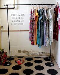 Garment Rack DIY - A Beautiful Mess