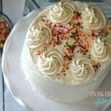 easy gluten and dairy free vanilla cake