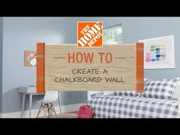 How To Make A Chalkboard Wall The